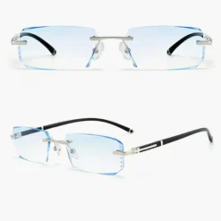 Alternative view of A795 New Cut-Edge Frameless HD Anti-Blue Light Glasses