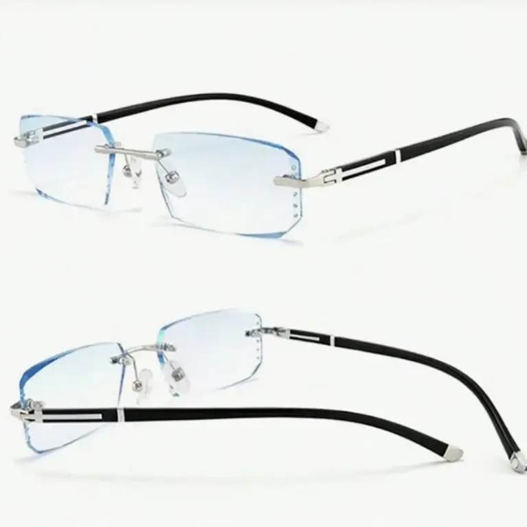 A795 New Cut-Edge Frameless HD Anti-Blue Light Glasses - Image 4