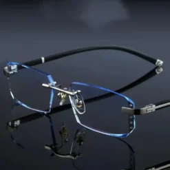 A795 New Cut-Edge Frameless HD Anti-Blue Light Glasses