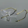 A813 Frameless HD Anti-Blue Light Premium Glasses