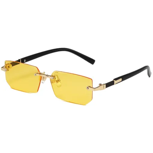 A814 New Cut-Edge Frameless HD Anti-Blue Light Glasses - Image 2
