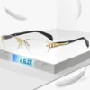 A818 Frameless HD Anti-Blue Light Premium Glasses