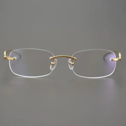 A820 Frameless HD Anti-Blue Light Premium Glasses - Image 5