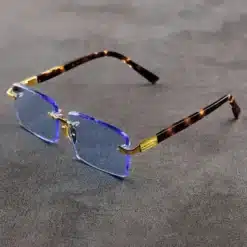 Alternative view of A833 New Cut-Edge Frameless HD Anti-Blue Light Glasses