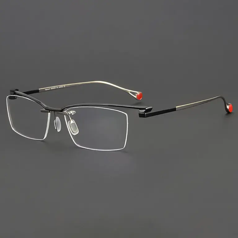 A841 Pure Titanium Frame Premium Eyeglasses - Image 2