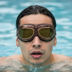 A856 Retro Style Premium Protective Safety Goggles