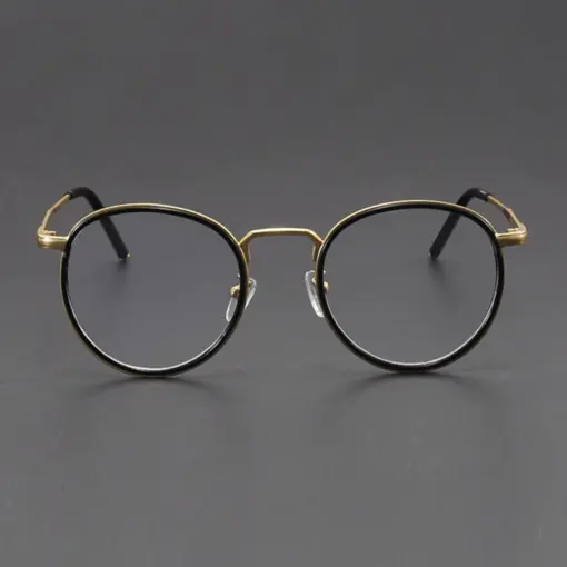 A861 Gold Frame Premium Unisex Reading Glasses - Image 2