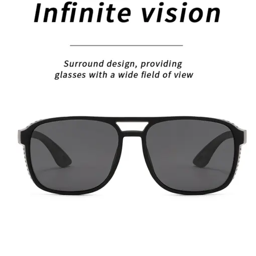 A894 Premium Surround Vision Polarized Sunglasses for Men - Image 6