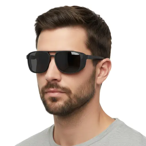 A894 Premium Surround Vision Polarized Sunglasses for Men - Image 7