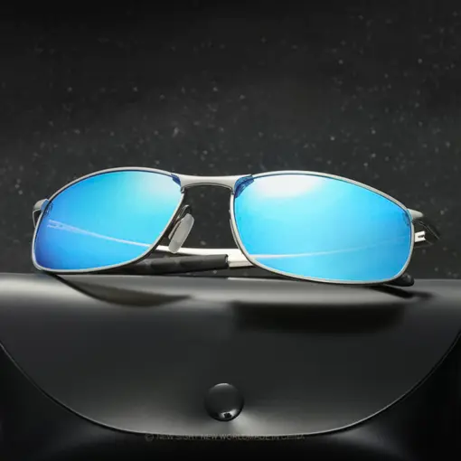 A904 Premium Polarized Sky Blue Sunglasses for Men - Image 2