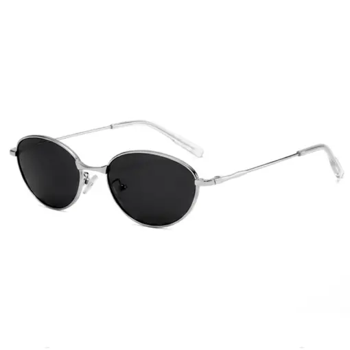 A926 Premium Stainless steel Frame Geometry Style Sunglasses for Men & Women - Image 3