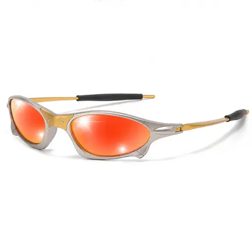 A934 Orange Mirror Premium Sports Sunglasses
