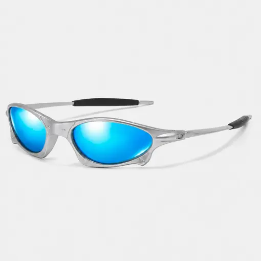 A935 Blue Mirror Premium Sports Sunglasses