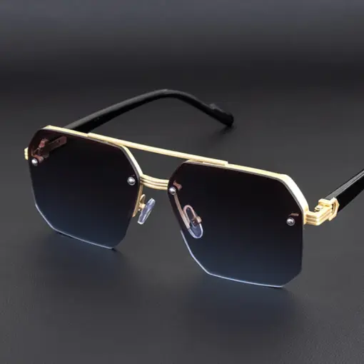 A943 Premium Rimless Gradient Sunglasses - Image 5